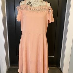 PINK NUDE DRESS - LE CHATEAU - BRAND NEW WITH TAGS